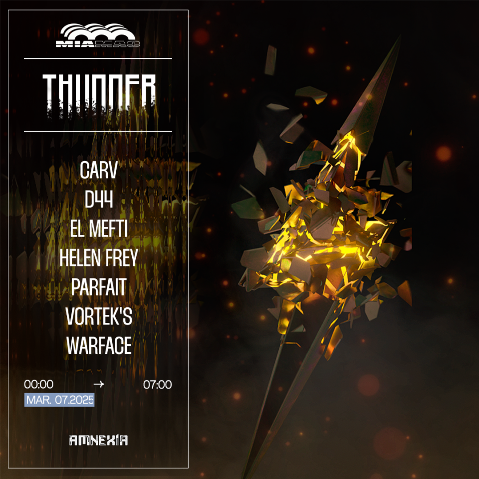 Thunder : Parfait, Warface, Carv, Vortek’s & More