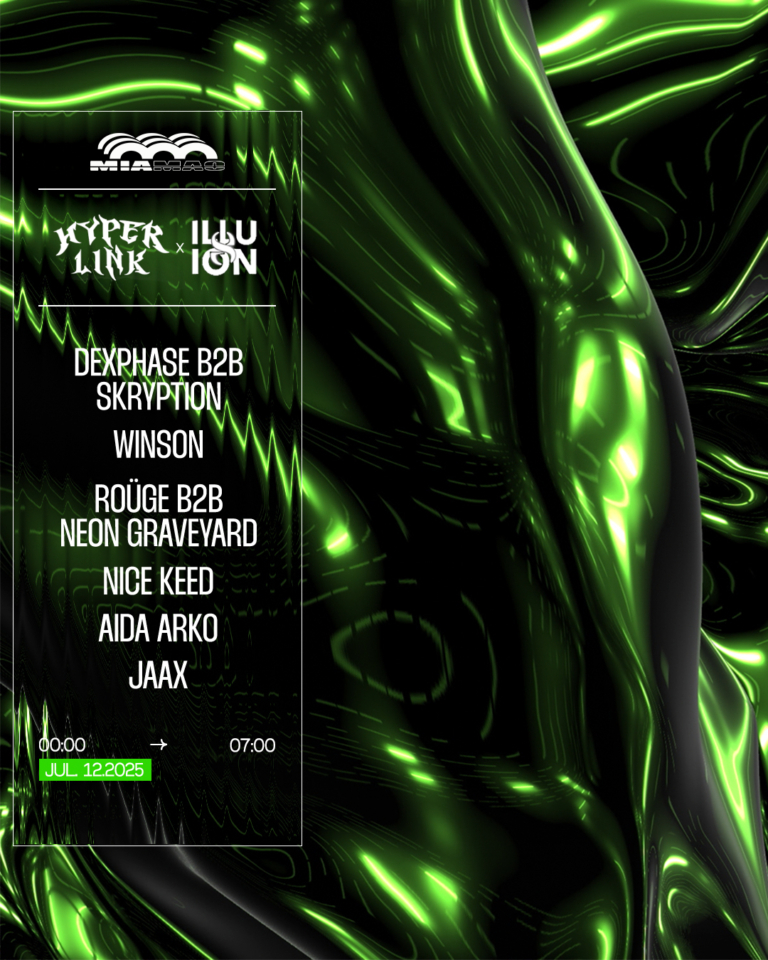 Hyperlink X Illusion: Dexphase b2b Skryption, Winson, Rouge b2b Néon Graveyard