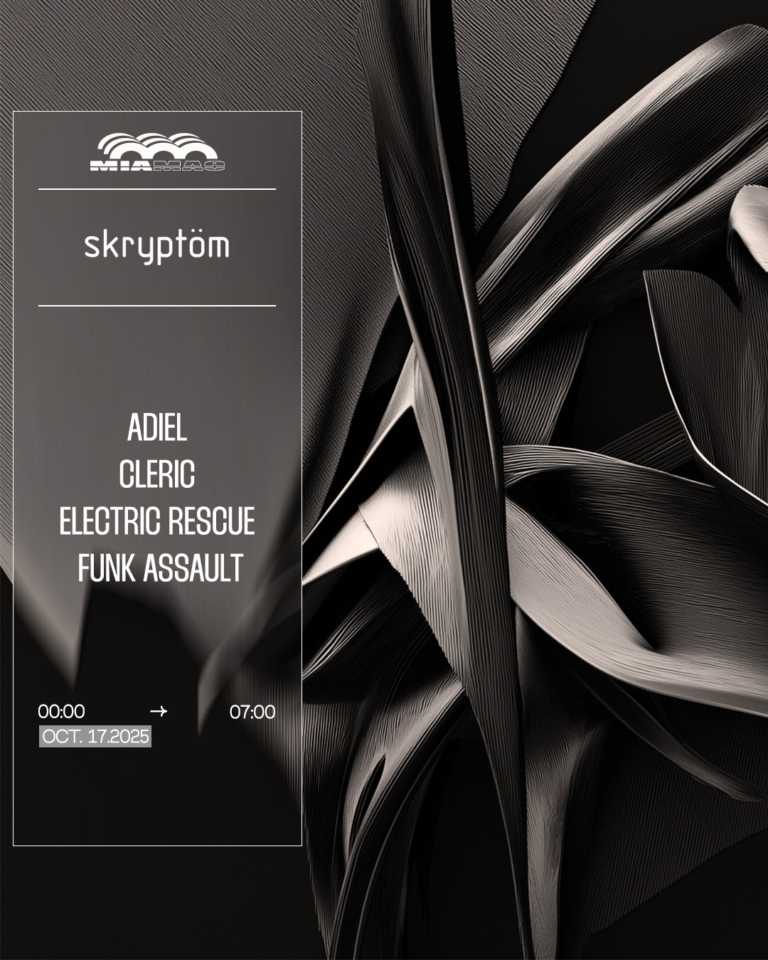 SKRYPTÖM: ADIEL, FUNK ASSAULT, CLERIC, ELECTRIC RESCUE