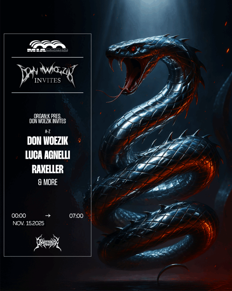ORGANÏK : Don Woezik Inv. Luca Agnelli, Raxeller & More