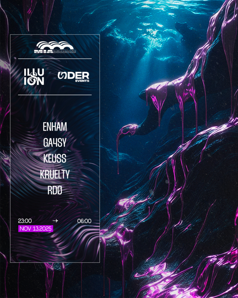 ILLUSION x UNDER : KRUELTY, RDØ, ENHAM, GA4SY, KEUSS