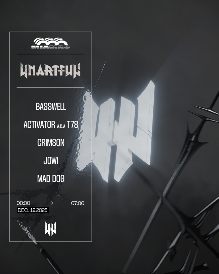 UNARTFUL : BASSWELL, ACTIVATOR aka T78, CRIMSON, JOWI & MORE