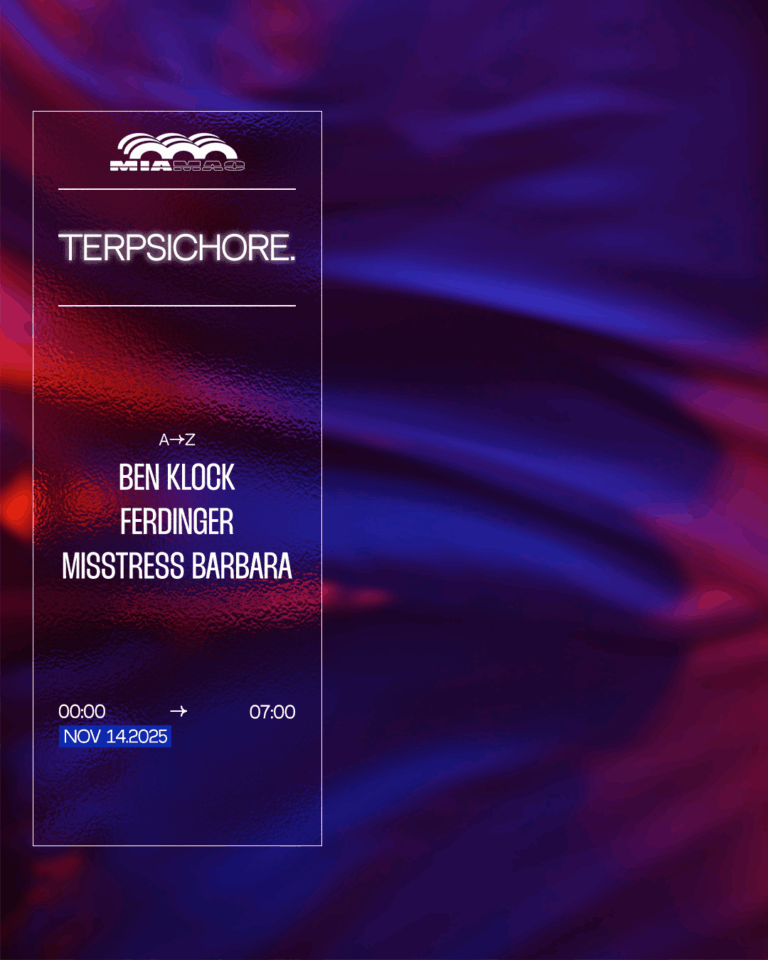 TERPSICHORE : Ben Klock, Misstress Barbara, Ferdinger