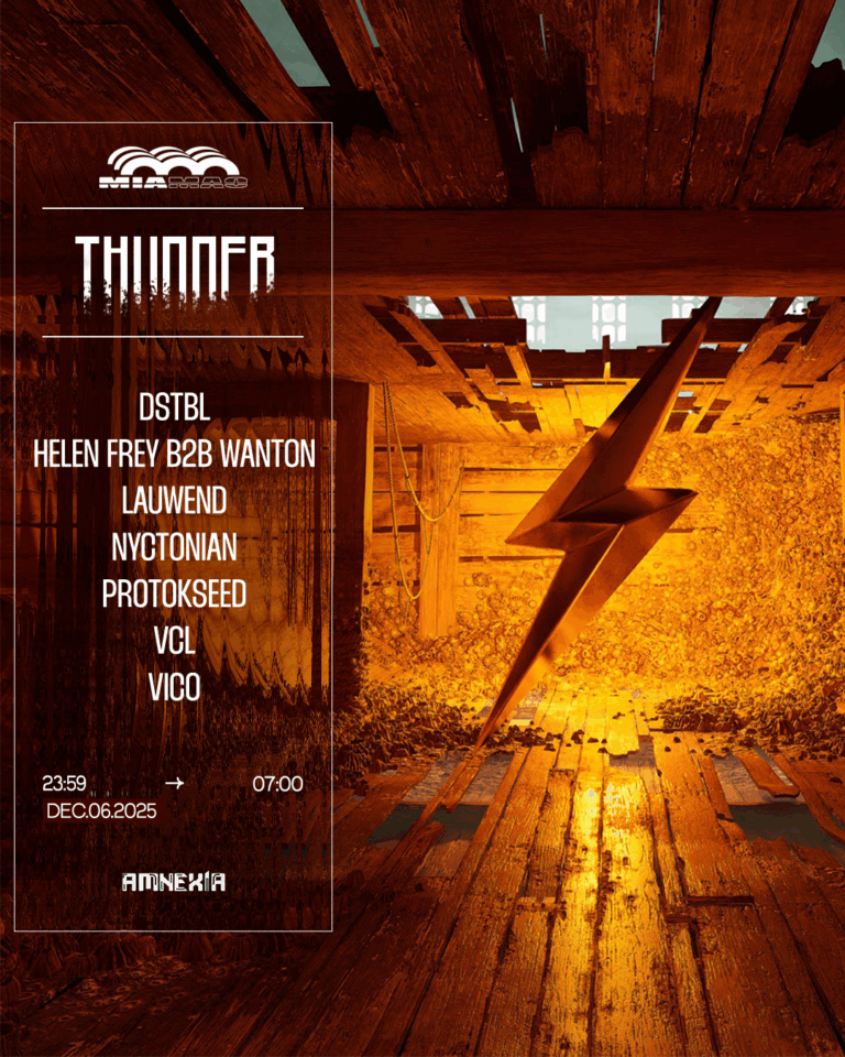 THUNDER : DSTBL, HELEN FREY B2B WANTON, LAUWEND, NYCTONIAN, PROTOKSEED, VCL & VICO