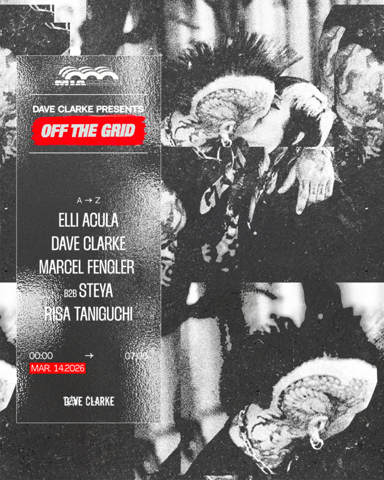 OFF THE GRID : ELLI ACULA, RISA TANAGUSHI, DAVE CLARKE