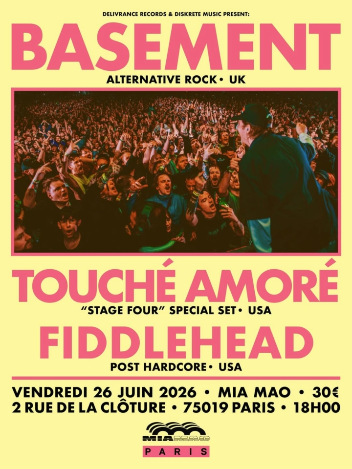 Basement + Fiddlehead + Touché Amoré
