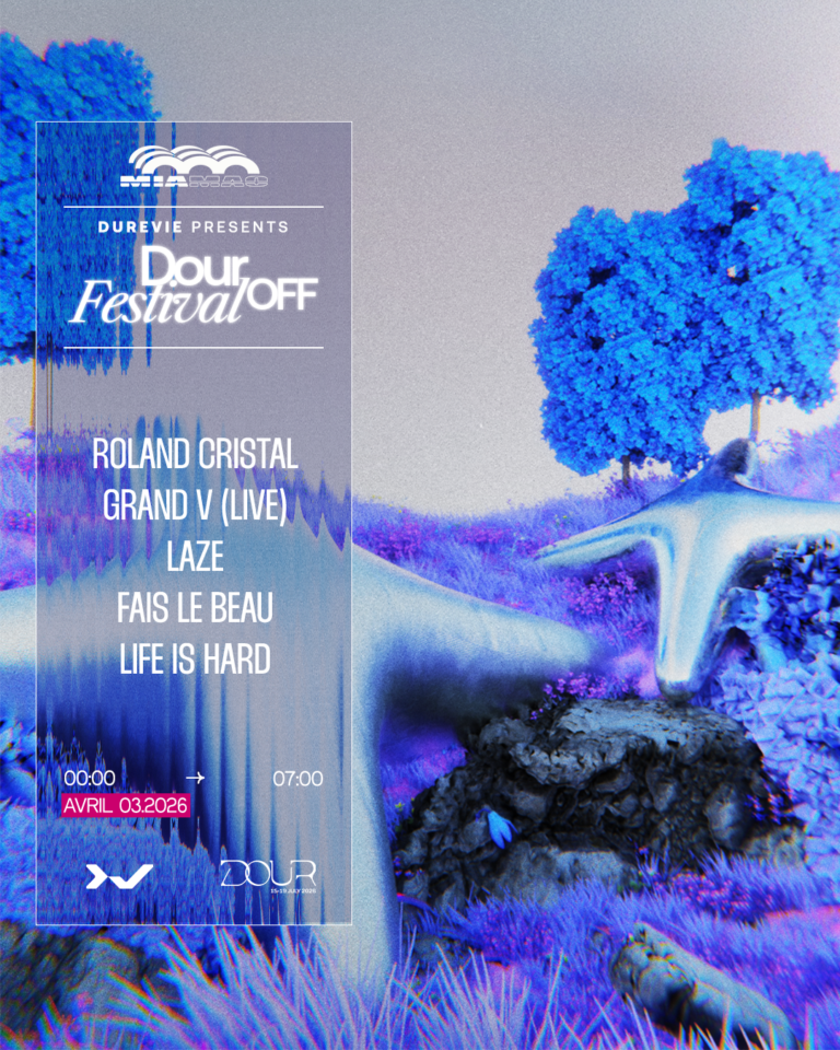 Dour Festival x Dure Vie : Roland Cristal, Grand V & more