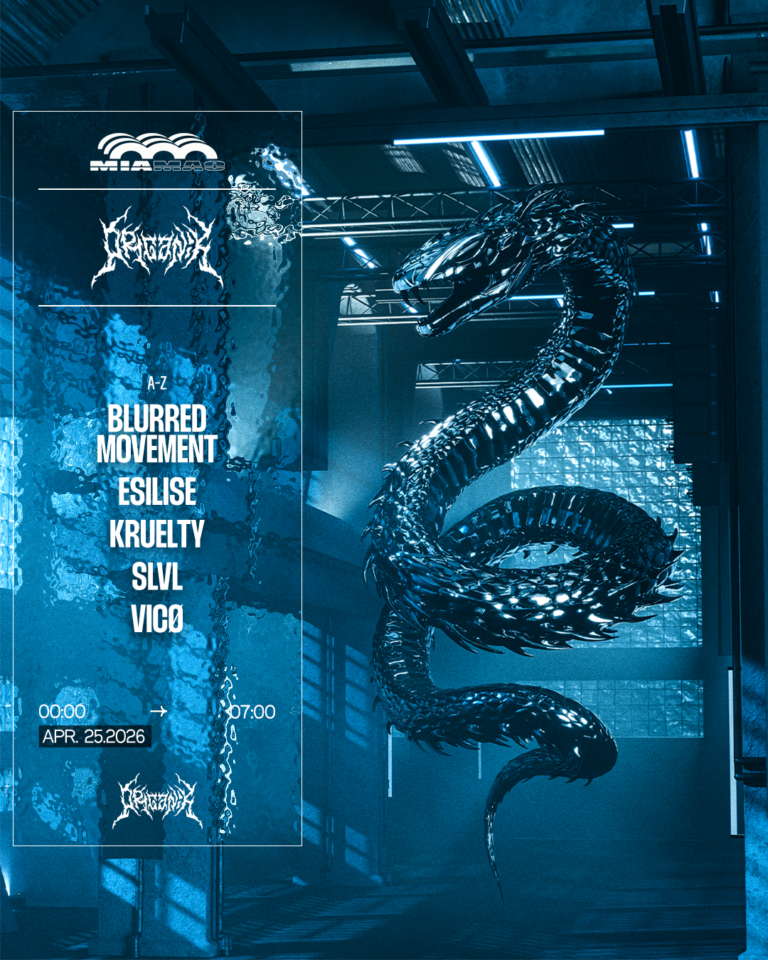 ORGANÏK : Slvl, Kruelty, Blurred Movement, Esilise & Vicø