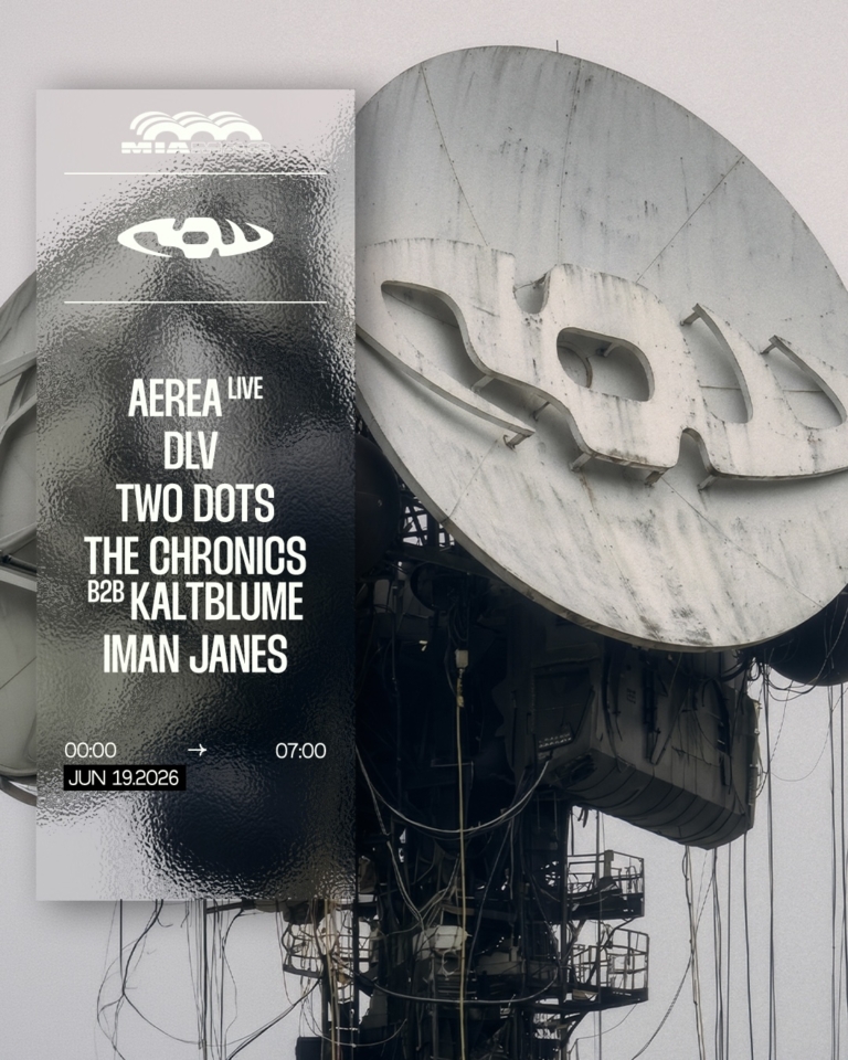 RAW : AEREA live, DLV, TWO DOTS, THE CHRONICS b2b KALTBLUME