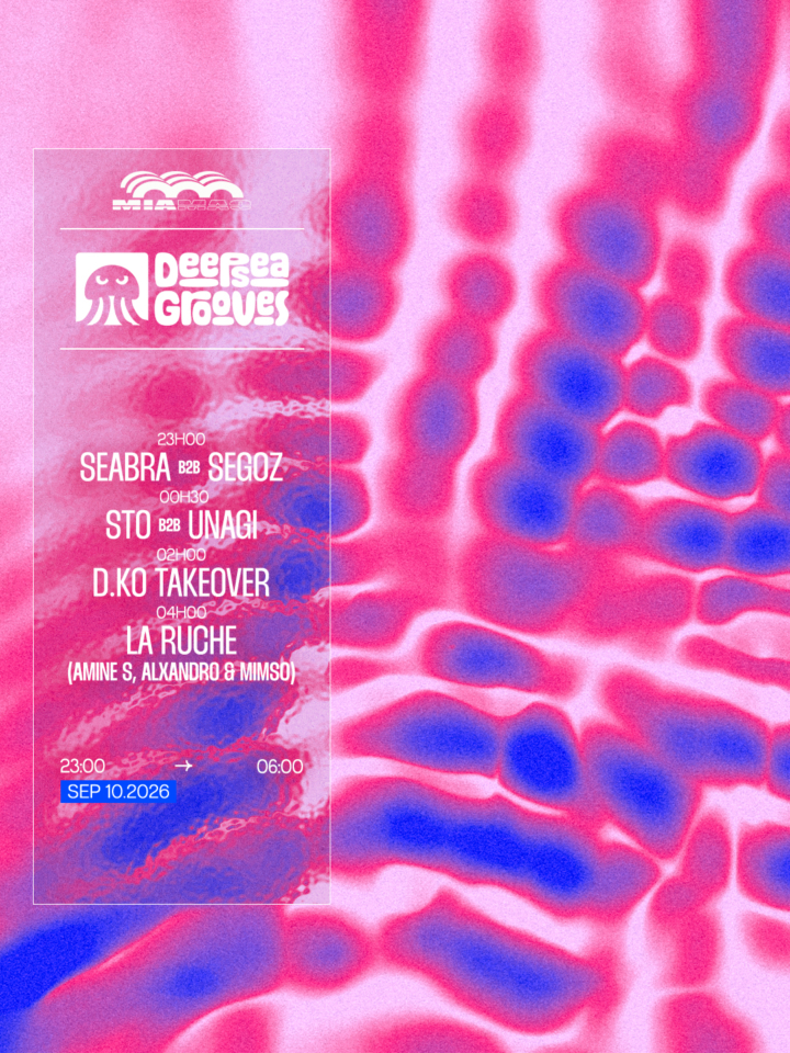 DEEPSEA GROOVES: TAKEOVER DKO RECORDS, LA RUCHE, STO & MORE jeu. 10 sept., 23:00