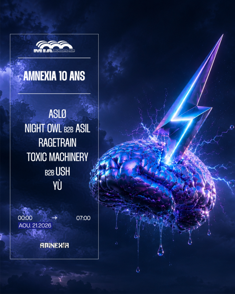 AMNEXIA 10 ANS : TOXIC MACHINERY b2b USH, RAGETRAIN & MORE