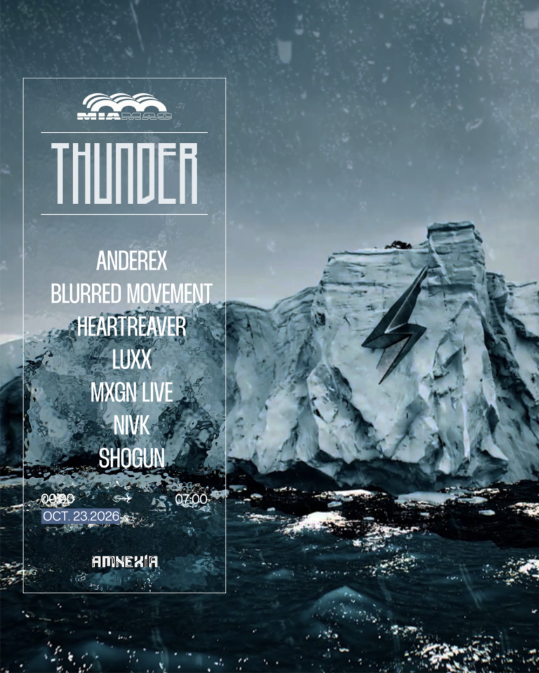 THUNDER : ANDEREX, NIVK, MXGN (LIVE), SHOGUN, HEARTREAVER